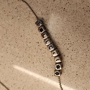 Hebrew Letter Necklace "Robin"